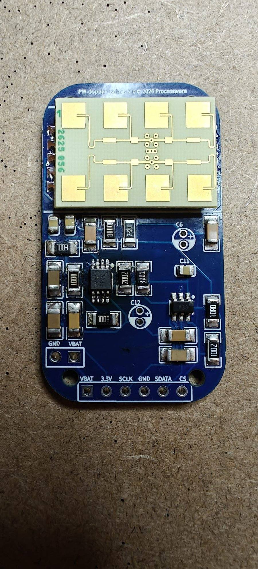 PW-Chrono: 24 GHz Doppler radar chronograph