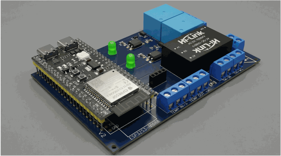 Hybrid heating controller on delta-T