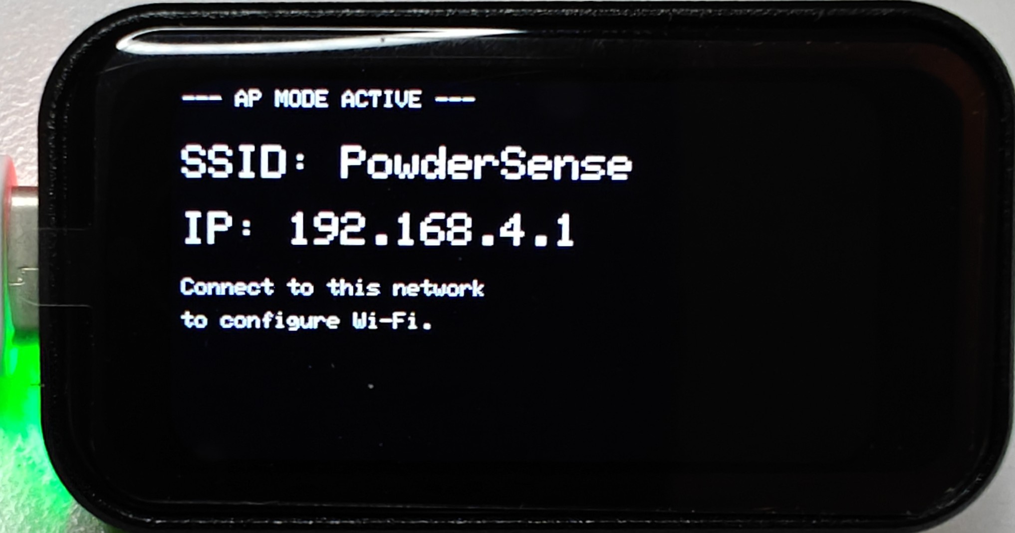 AP MODE - WiFi Configuration